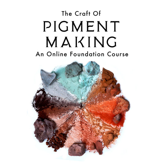 The Craft of Pigment Making Online Foundation Course