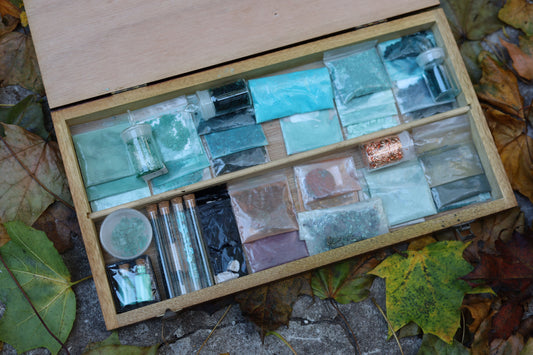Verdigris Pigment Production
